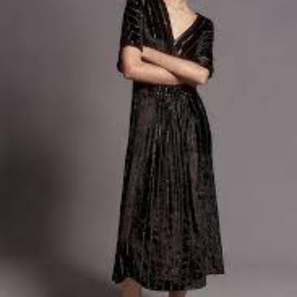 Anthropologie X Bl-NK The Tatiana Kaftan Velvet Edition One Size Fits All NWT - Picture 12 of 15